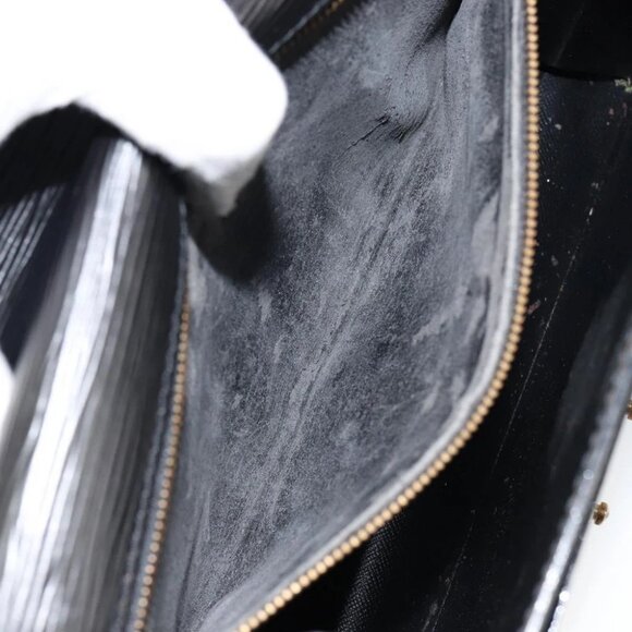 LOUIS VUITTON Epi Monceau 28 Hand Bag Black - Picture 12 of 15